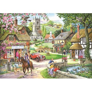 The House of Puzzles (2087) - "Feeding The Ducks" - 1000 pieces puzzle