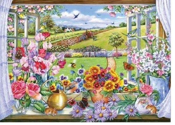 The House of Puzzles (2124) - "Room With A View" - 1000 pieces puzzle