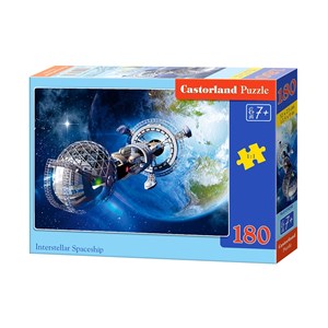 Castorland (B-018260) - "Interstellar Spaceship" - 180 pieces puzzle