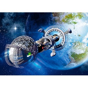 Castorland (B-018260) - "Interstellar Spaceship" - 180 pieces puzzle