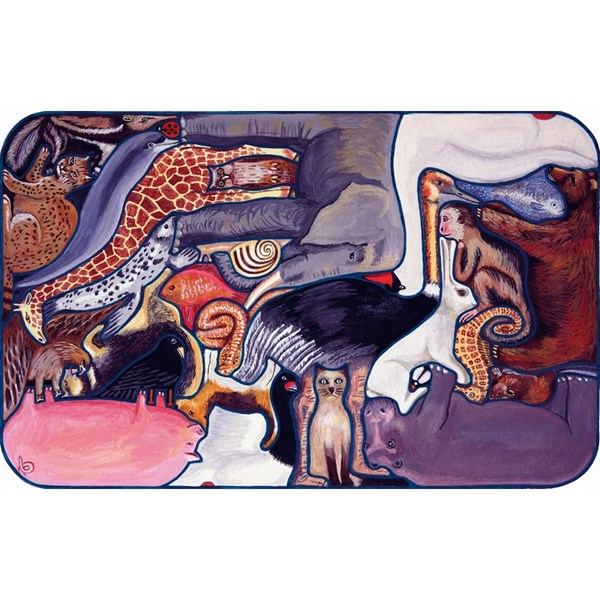 Puzzle Michele Wilson (W104-24) - "Dolbeau, Crazy Animals" - 24 pieces puzzle