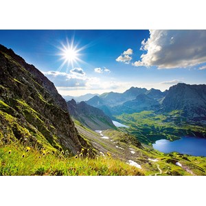 Trefl (27047) - "Dolina Pieciu Stawow, the Tatras" - 2000 pieces puzzle