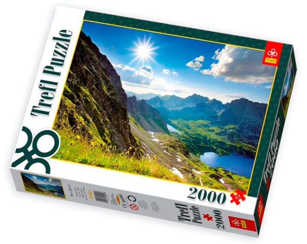 Trefl (27047) - "Dolina Pieciu Stawow, the Tatras" - 2000 pieces puzzle