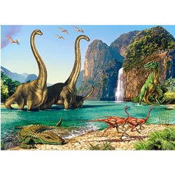 Castorland (B-06922) - "Dinosaurs" - 60 pieces puzzle