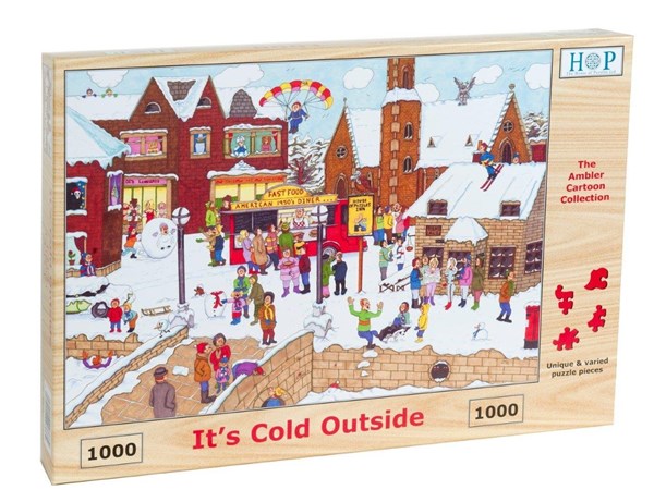 The House of Puzzles (3862) - "It's Cold Outside" - 1000 pieces puzzle