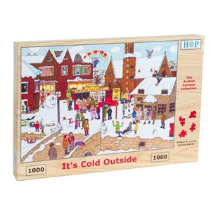 The House of Puzzles (3862) - "It's Cold Outside" - 1000 pieces puzzle