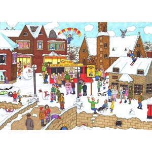 The House of Puzzles (3862) - "It's Cold Outside" - 1000 pieces puzzle