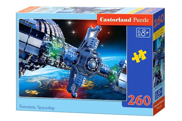Castorland (B-27408) - "Futuristic Spaceship" - 260 pieces puzzle