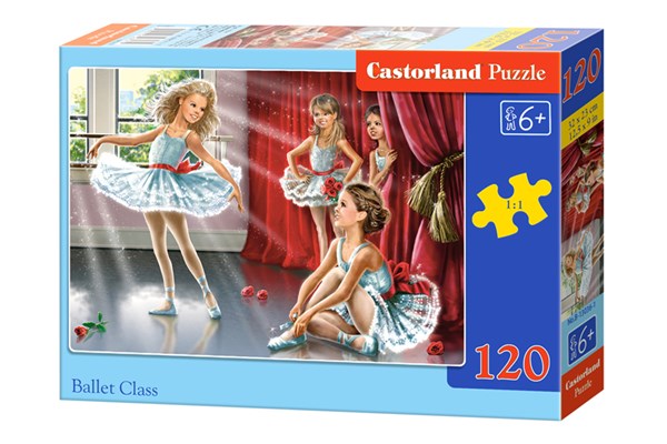 Castorland (B-13036) - "Ballet Class" - 120 pieces puzzle