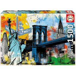 Educa (17120) - "Urban Liberty" - 1500 pieces puzzle