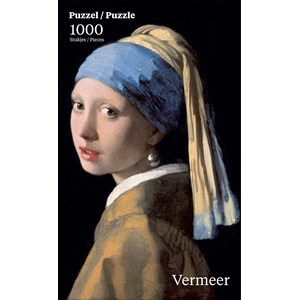 PuzzelMan (762) - Johannes Vermeer: "Girl with the Pearl" - 1000 pieces puzzle