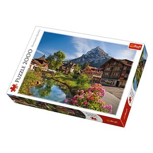 Trefl (27089) - "Alps in the Summer" - 2000 pieces puzzle