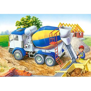 Castorland (B-06618) - "Construction site" - 60 pieces puzzle