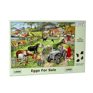 The House of Puzzles (4197) - "Eggs For Sale" - 1000 pieces puzzle