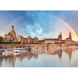 Grafika (02543) - "Deutschland Edition, Skyline Dresdener Altstadt" - 300 pieces puzzle