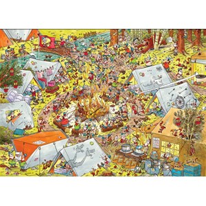 PuzzelMan (791) - Rene Leisink: "Scouting" - 1000 pieces puzzle