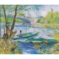 Puzzle Michele Wilson (A327-350) - Vincent van Gogh: "The fishery in Spring" - 350 pieces puzzle