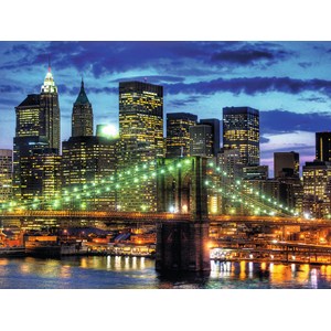 Ravensburger (16272) - "Skyline New York City" - 1500 pieces puzzle