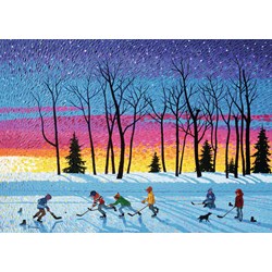 Ravensburger (19544) - "Sundown & Stars" - 1000 pieces puzzle