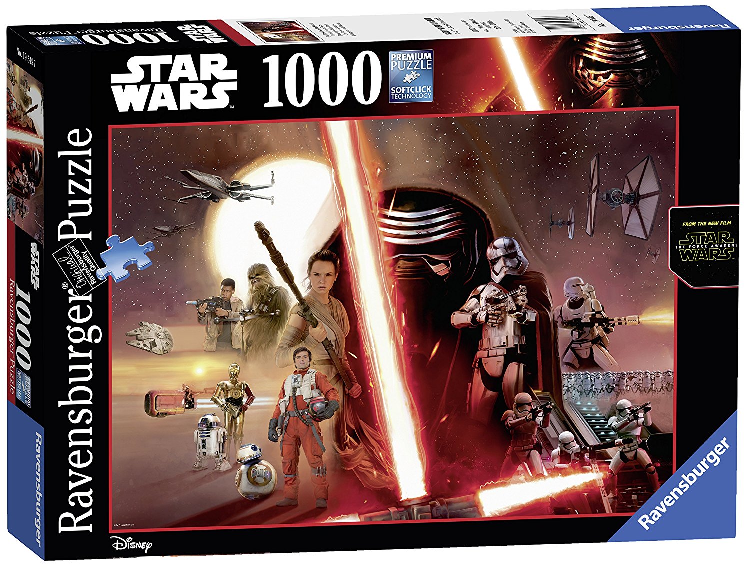 Star Wars Jigsaw Puzzle 1000 Pieces Age 12+ 14989 Ravensburger Challenge 