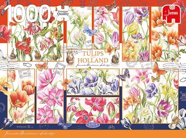 Jumbo (18852) - Janneke Brinkman: "Tulips from Holland" - 1000 pieces puzzle