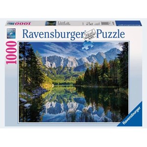 Ravensburger (19367) - "Eibsee Lake, Germany" - 1000 pieces puzzle