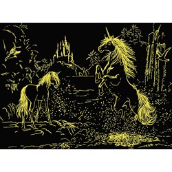 Ravensburger (14873) - "Unicorns At the River" - 500 pieces puzzle