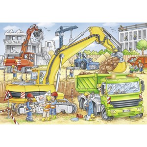 Ravensburger (07800) - "Hard to work" - 24 pieces puzzle