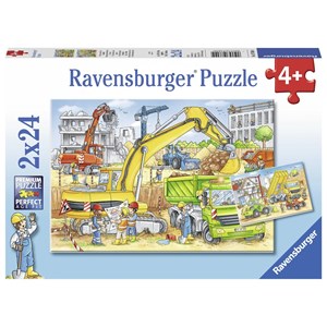 Ravensburger (07800) - "Hard to work" - 24 pieces puzzle