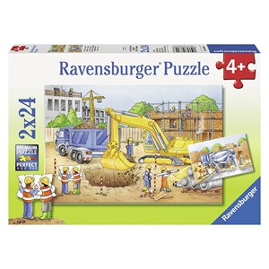 Ravensburger (08899) - "Construction Site" - 24 pieces puzzle