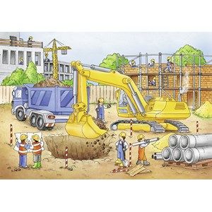 Ravensburger (08899) - "Construction Site" - 24 pieces puzzle