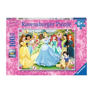 Ravensburger (10938) - "Charming Princesses" - 100 pieces puzzle