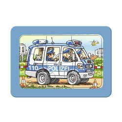 Ravensburger (06115) - "Fire Truck, Police, Ambulance" - 6 pieces puzzle