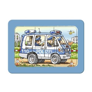 Ravensburger (06115) - "Fire Truck, Police, Ambulance" - 6 pieces puzzle
