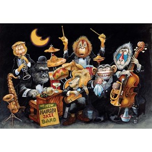 Anatolian (3580) - "The New Nairobi Jazz Band" - 500 pieces puzzle