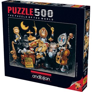 Anatolian (3580) - "The New Nairobi Jazz Band" - 500 pieces puzzle