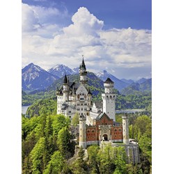 Ravensburger (13681) - "Neuschwanstein Castle" - 500 pieces puzzle