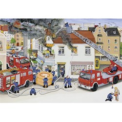 Ravensburger (08851) - "Busy Fire Brigade" - 24 pieces puzzle
