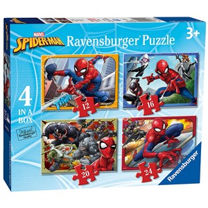 Ravensburger (06915) - "Spiderman" - 12 16 20 24 pieces puzzle