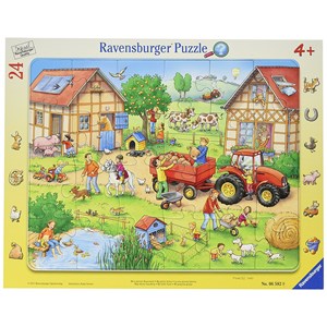 Ravensburger (06582) - "My little farm" - 24 pieces puzzle