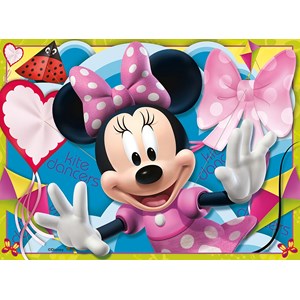 Ravensburger (72552) - "Minnie Mouse" - 12 16 20 24 pieces puzzle
