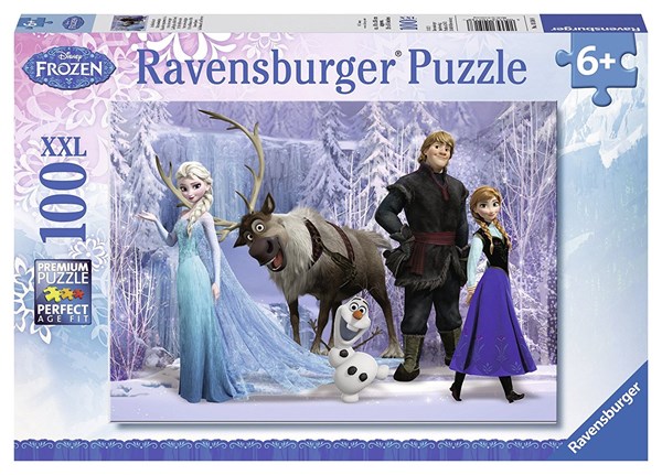 Ravensburger (10516) - "In the realm of the snow Queen" - 100 pieces puzzle