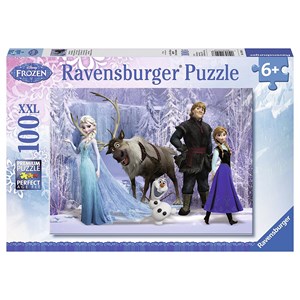 Ravensburger (10516) - "In the realm of the snow Queen" - 100 pieces puzzle