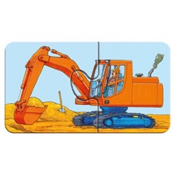 Ravensburger (07332) - "Emergency Vehicles" - 2 pieces puzzle