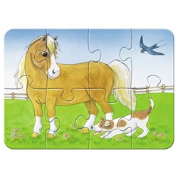 Ravensburger (06953) - "Lovable Farmers" - 2 4 6 8 pieces puzzle