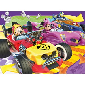 Ravensburger - "Mickey and the Roadster Racers" - 12 16 20 24 pieces puzzle