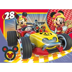 Ravensburger - "Mickey and the Roadster Racers" - 12 16 20 24 pieces puzzle