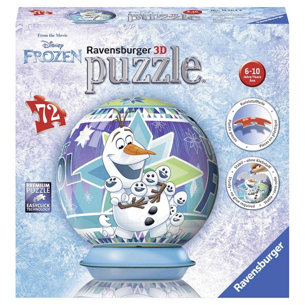 Ravensburger (11764) - "Olaf, Frozen" - 72 pieces puzzle
