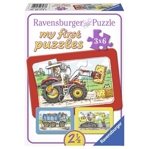 Ravensburger (06573) - "Traktor" - 6 pieces puzzle
