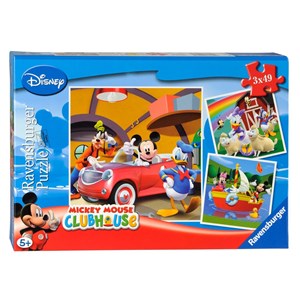 Ravensburger (92475) - "Mickey Mouse" - 49 pieces puzzle